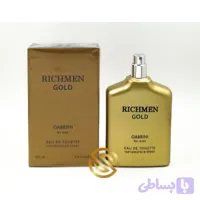 ادکلن مردانه ریچ من گلد طلایی گابرینی Gabrin richman gold حجم 100 میل