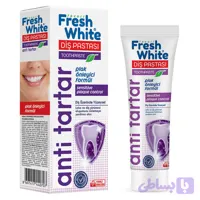 خمیردندان فرش وایت Fresh White مدل Anti Tartar حجم 90 گرم
