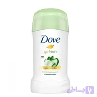 استیک دئودورانت زنانه داو Dove مدل GO FRESH رایحه خیار و چای سبز حجم 40 میل