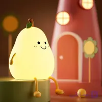 چراغ خواب سیلیکونی طرح گلابی
