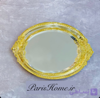 سینی پذیرایی جدید و شیک عروس دو‌تیکه دسته سرخود zew home