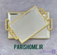 سینی پذیرایی جدید و شیک مستطیل طرح بامبو زیوهوم Zew home 33501sg