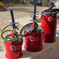 گریس پمپ سطلی 10 کیلو اطلس