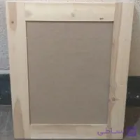 قاب چوبی خام سایز متوسط ،سایز 2 ،بیس خام ،مناسب برای قاب،آینه، تابلو ،بیس خام