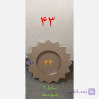 قاب چوبی خام خورشیدی با پشتی سایز 2،قالب ساعت،آینه،معرق،منبت ،رزین