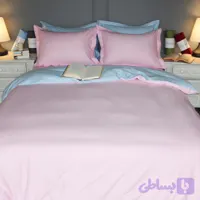 سرویس کاور لحاف دو رنگ cotton candy