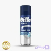 ژل اصلاح ریش ژیلت Series Moisturising (200 میل) | ضد حساسیت با کره کاکائو