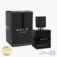 عطر مردانه فراگرنس ورلد بلک اینک Black Ink (۱۰۰ میل) | ادوپرفیوم چوبی-آروماتیک با ماندگاری بالا