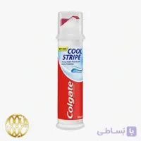 خمیر دندان کولگیت (Colgate) مدل Cool Stripe – پمپی، ۱۰۰ میلی‌لیتر | تقویت دندان و نفس تازه
