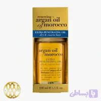 روغن آرگان او جی ایکس OGX مناسب موهای خشک (۱۰۰ میل) | ترمیم و درخشش فور