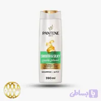 شامپو پنتن مدل Smooth Silky (۳۹۰ میل) | ضد وز، صاف‌کننده و درخشان‌کننده مو با پرو-ویتامین B5