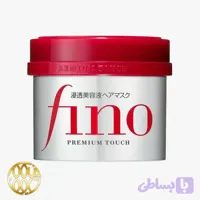ماسک مو فینو پریمیوم تاچ Fino Premium Touch (۲۳۰ گرم) | افزایش ۴۰۱٪ رطوبت و ترمیم ۷ لایه کوتیکول