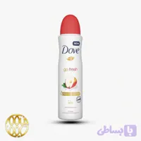 اسپری ضد تعریق زنانه داو مدل Go Fresh حجم ۲۵۰ میل | محافظت ۴۸ ساعته و مرطوب‌کننده