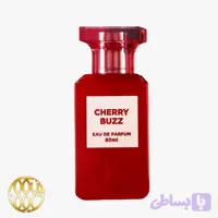 ادوپرفیوم یونیسکس فراگرنس ورد چری باز (Cherry Buzz) 8۰ میل | رایحه میوه‌ای-گلی شیرین و خنک، الهام‌گرفته از تام فورد الکتریک چری