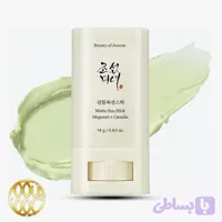 ضد آفتاب استیکی بیوتی آف جوسان مدل Matte Mugwort + Camelia (۱۸ گرم) | کنترل چربی و فینیش مات