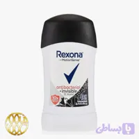 مام ضد تعریق زنانه رکسونا آنتی باکتریال + اینویزیبل (Antibacterial + Invisible) ۴۰ گرم | محافظت ۴۸ ساعته