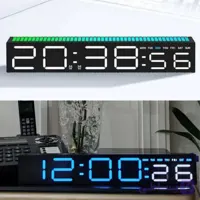 ساعت هوشمند اکولایزر دار RGB | ساعت رومیزی با نورپردازی موزیکال