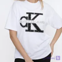 تیشرت ترک طرح CK‌ نگین دوزی