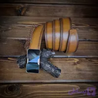 کمربند مردانه چرم کد ۹۰۲