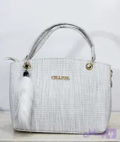 کیف زنانه طرح کنف با چارم بگ 109