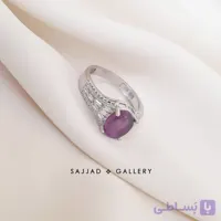انگشتر عقیق سوسنی یمن زنانه