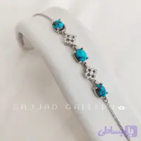 دستبند فیروزه نیشابوری زنانه