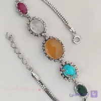 دستبند پنج سنگ زنانه