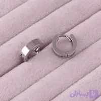 گوشواره حلقه ای استیل مردانه