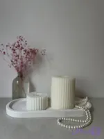 شمع استوانه ای شیار دار،مجموعه دو عددی