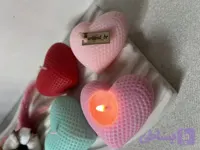 شمع قلب حصیری