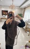 شال حریر پلنگی