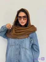 شال کنفی توری دور موجی عروسکی