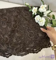 شال گیپور گل مخمل برجسته وارداتی