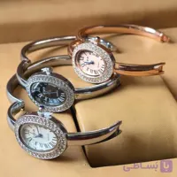 ساعت مچی زنانه زیدو کوارتز ظریف النگویی بیضی دور نگین