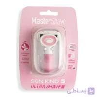 تیغ اصلاح 5لبه مستر شیو مدل skin kind - سانی میکاپ