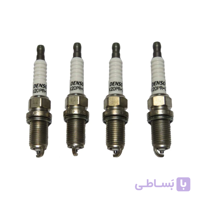 شمع خودرو دنسو تک پلاتین پایه کوتاه بسته 4 عددی (مدل K20PR-U)