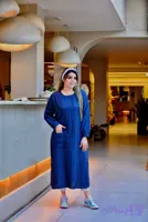 مانتو کفتان ـ پیراهنی ـ زنانه ـ دیپلمات ـ مدل الیزه ـ کد 3566