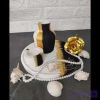سنگ مصنوعی سیاه و سفید ۳ تیکه