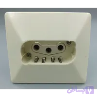 پریز توکار ۳ فاز ارت‌دار مغزی سرامیکی با بدنه باکالیت صنعتی