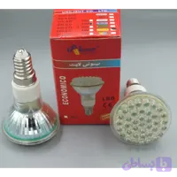 لامپ ال ای دی شمعی هالوژنی 3 وات E14 مدل 38LED (مهتابی/سفید)