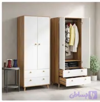 کمدلباس برند دانا دکو کدC۹۸۰ جنس ملامینه