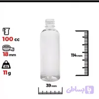 پت 100میل استوانه 18 بادرب ساده-100عددی