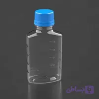 بطری 120میل کتابی مدرج شفاف بادرب ساده-100عددی