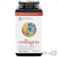 قرص کلاژن ساز یوتئوری مدل Collagen + Biotin بسته 390(اورجینال)