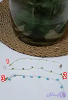 دستبند دخترانه طرح گل فانتزی