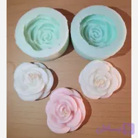 قالب سیلیکونی شمع گل رز