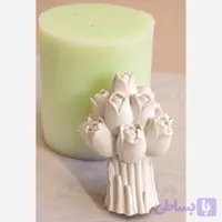 قالب سیلیکونی دسته گل لاله جدید 6سانت