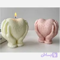 قالب سیلیکونی قلب دودستی