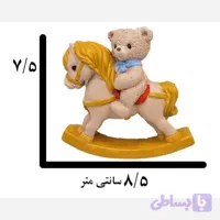 قالب سیلیکونی خرس اسب سوار (کد LUI6B)