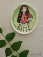 بشقاب دستساز تصویرسازی شده